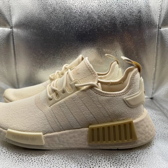 Size‎ 9 Adidas NMD_R1 Wonder White Womens Lace-Up Comfort Athletic Shoes IE9076 - Picture 7 of 11